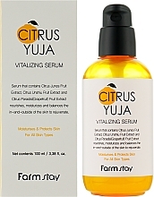 Serum mit Yuzu-Extrakt - FarmStay Citrus Yuja Vitalizing Serum — Bild N2