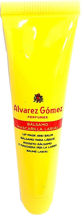 Alvarez Gomez Agua De Colonia Concentrada Lip Mask & Balm - Beruhigender, nährender und feuchtigkeitsspendender Lippenbalsam mit Shea- und Kakaobutter — Bild N1