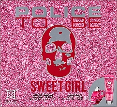 Police To Be Sweet Girl - Duftset (Eau de Parfum 40ml + Körperlotion 100ml)  — Bild N1