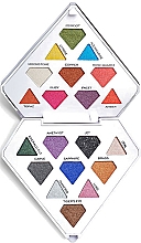 Lidschattenpalette mit 20 Farben - I Heart Revolution Diamond Bright Palette — Bild N1