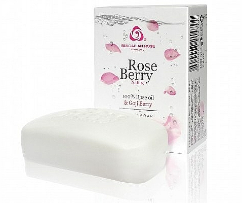 Cremeseife - Bulgarian Rose Rose Berry Nature Cream Soap — Bild N1