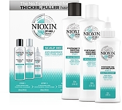 Düfte, Parfümerie und Kosmetik Set - Nioxin Scalp Recovery 3-Step System Kit (shm/200ml + cond/200ml + ser/100ml)