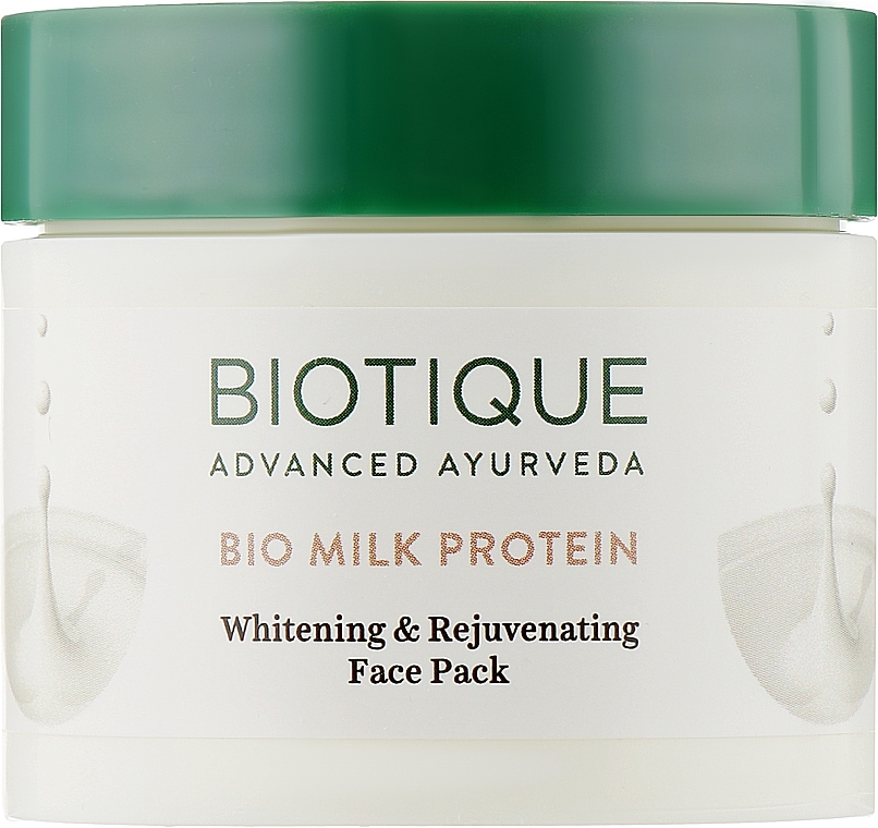 Aufhellende Gesichtsmaske mit Milchprotein - Biotique Bio Milk Protein Whitening and Rejuvenating Face Pack — Bild N2