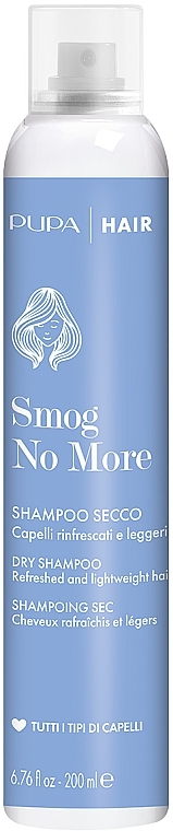 Trockenshampoo für alle Haartypen - Pupa Smog No More Dry Shampoo — Bild N1