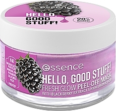 Düfte, Parfümerie und Kosmetik Maske-Schaum für das Gesicht - Essence Hello, Good Stuff! Fresh Glow Peel-Off Mask