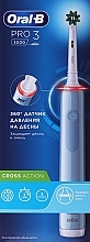 Elektrische Zahnbürste blau - Oral-B Pro 3 3000 Blue  — Bild N1