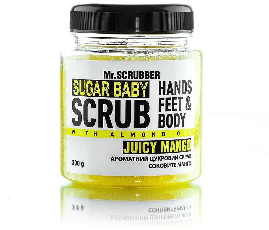 Zuckerpeeling für den Körper Juicy Mango - Mr.Scrubber Sugar Baby Hands Feet & Body Scrub — Bild N1