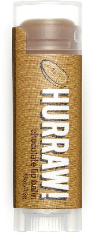 Lippenbalsam mit Kakaobutter - Hurraw! Chocolate Lip Balm — Bild N1