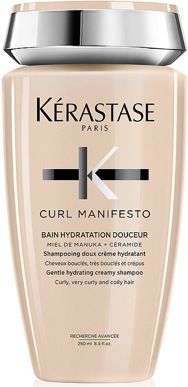 Shampoo mit Manuka-Honig und Ceramiden für lockiges Haar - Kerastase Curl Manifesto Bain Hydratation Douceur — Bild N1