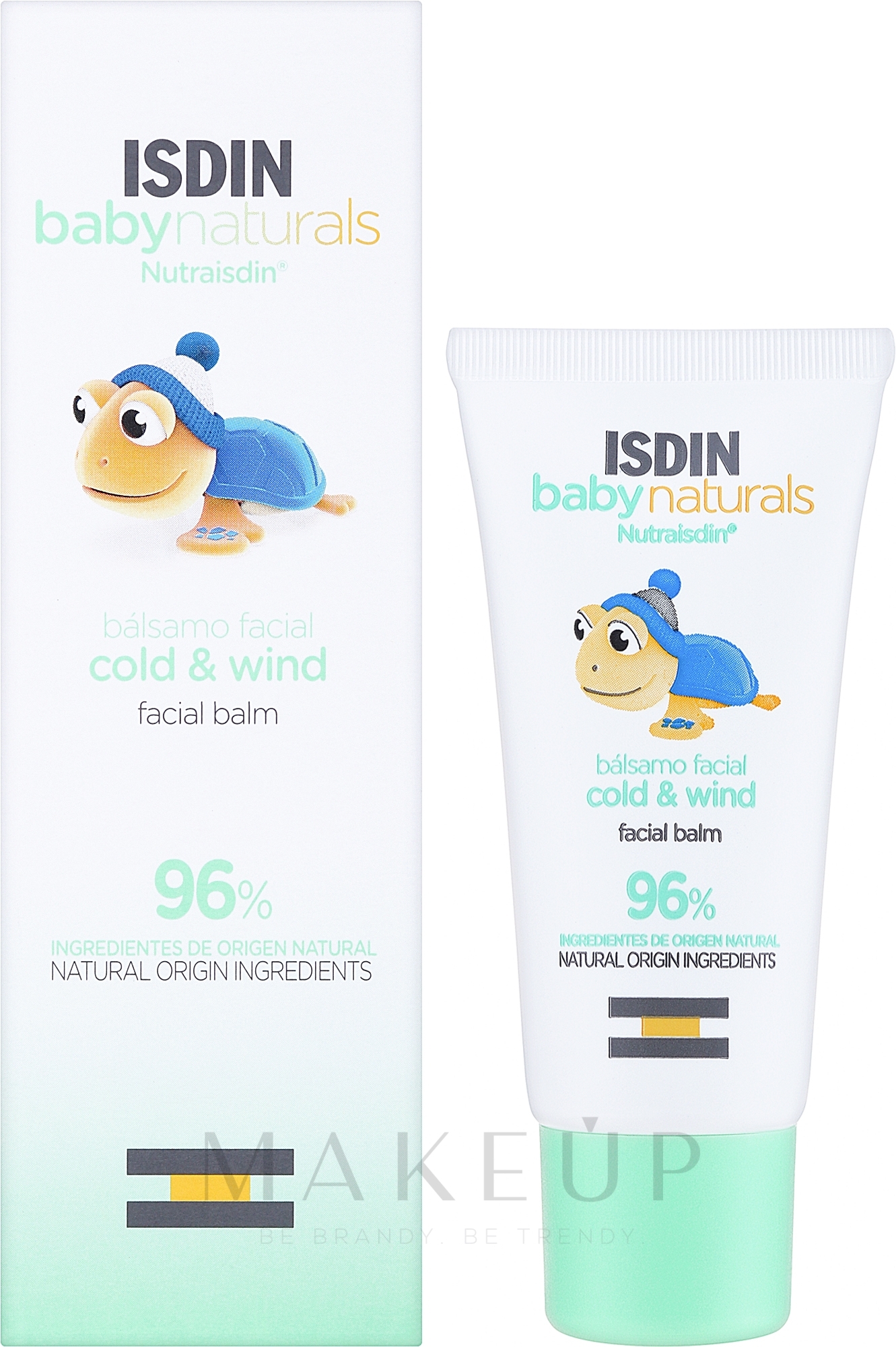 Balsam für das Gesicht - Isdin Baby Naturals Cold & Wind Facial Balm — Bild 30 ml