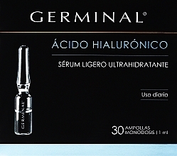 Düfte, Parfümerie und Kosmetik Gesichtsampullen mit Hyaluronsäure - Germinal Deep Action Hyaluronic Acid Ampoules