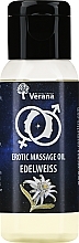 Düfte, Parfümerie und Kosmetik Öl für erotische Massage Edelweiß - Verana Erotic Massage Oil Edelweiss 