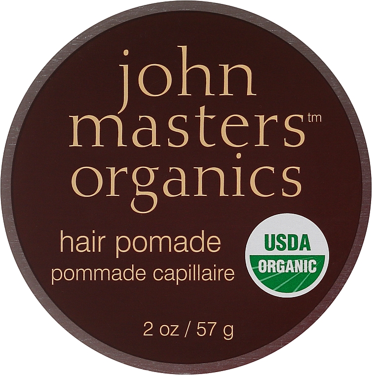 Haarwachs mit Anti-Frizz- und Glanz-Effekt - John Masters Organics Hair Pomade — Bild N1