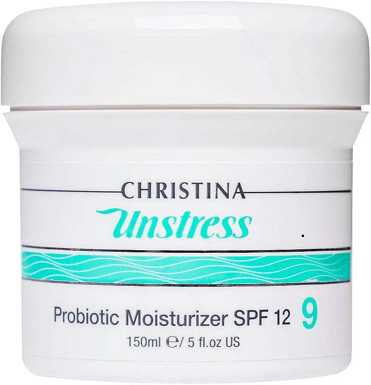 Probiotische feuchtigkeitsspendende Gesichtscreme - Christina Unstress Step 9 Probiotic Moisturizer SPF12 — Bild N1