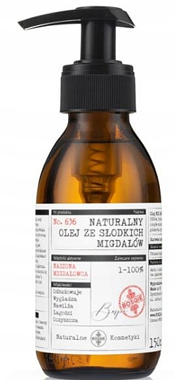 Natürliches süßes Mandelöl - Bosqie Natural Almond Oil — Bild N1