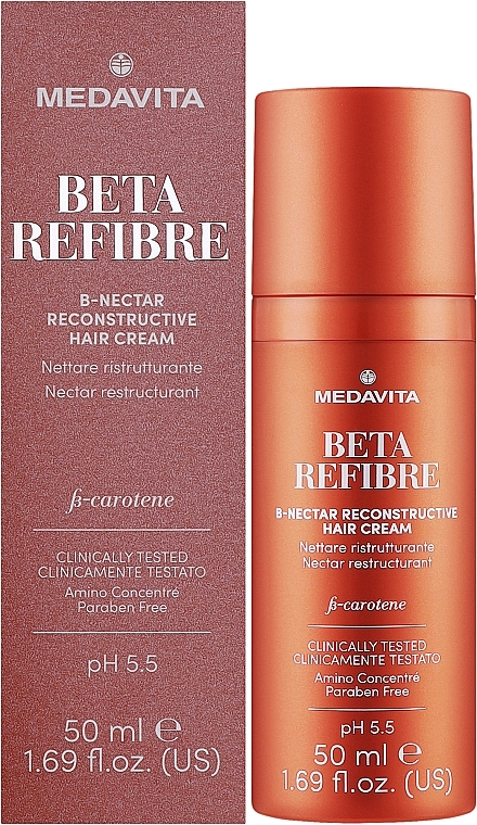 Reparierende Creme für geschädigtes Haar - Medavita Beta Refibre B-Nectar Reconstructive Hair Cream — Bild N2