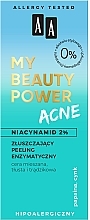 Enzym-Peeling für das Gesicht mit 10% Niacinamid - AA My Beauty Power Acne — Bild N3