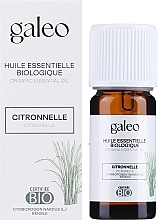Organisches ätherisches Öl Citronella - Galeo Organic Essential Oil Citronella — Bild N2