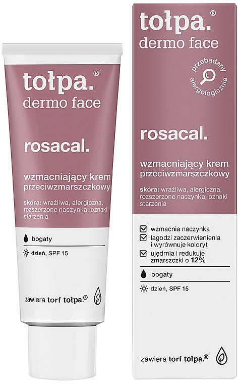 Anti-Falten Gesichtscreme - Tolpa Dermo Face Rosacal Face Cream — Bild N1