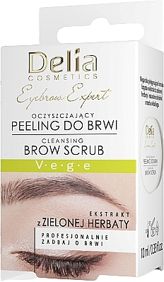Reinigungspeeling für die Augenbrauen - Delia Eyebrow Expert Cleansing Brow Scrub — Bild N1