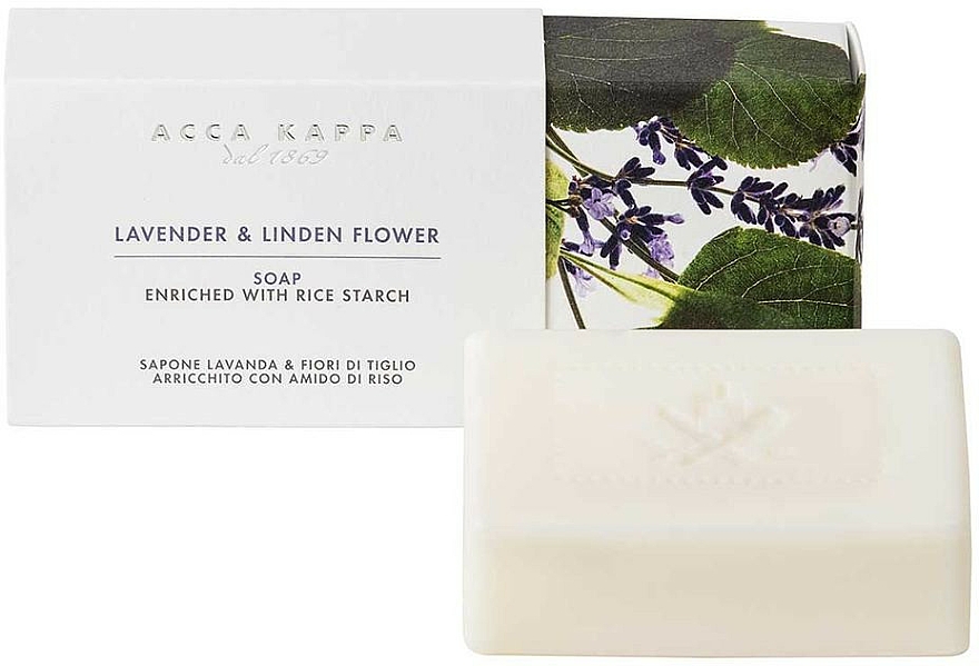 Seife mit Lavendel- und Lindenduft - Acca Kappa Soap — Bild N1