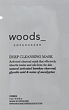 GESCHENK! Tiefenreinigende Gesichtsmaske - Woods Copenhagen Deep Cleansing Mask (Probe)  — Bild N2