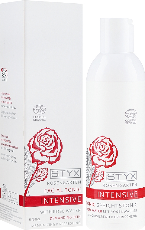 Gesichtstonikum für anspruchsvolle Haut mit Rosenwasser - Styx Naturcosmetic Rose Garden Intensive Face Tonic — Bild N1