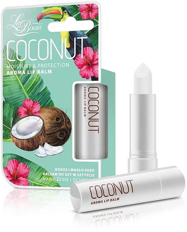 Lippenbalsam - La Boom Coconut Aroma Lip Balm  — Bild N1