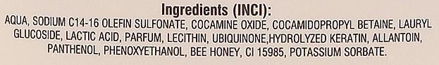 Regenerierendes Duschgel mit Honig und Coenzym Q10 - Bione Cosmetics Honey + Q10 Shower Gel — Bild N3
