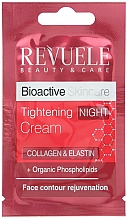 Düfte, Parfümerie und Kosmetik Nachtcreme für das Gesicht - Revuele Bioactive Skin Care Collagen & Elastin Tightening Night Cream (пробник)