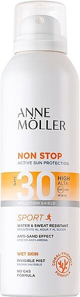 Sonnenschutzspray für den Körper - Anne Moller Non Stop Sport Body Mist SPF30 — Bild N1