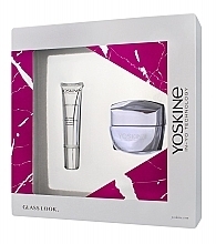 Düfte, Parfümerie und Kosmetik Gesichtspflegeset - Yoskine Glass Look (Tagescreme 50ml + Augen- und Lippencreme 15ml)