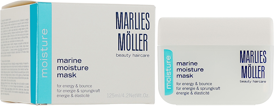 Feuchtigkeitsspendende Gesichtsmaske für Energie und Sprungkraft - Marlies Moller Marine Moisture Mask — Bild N1