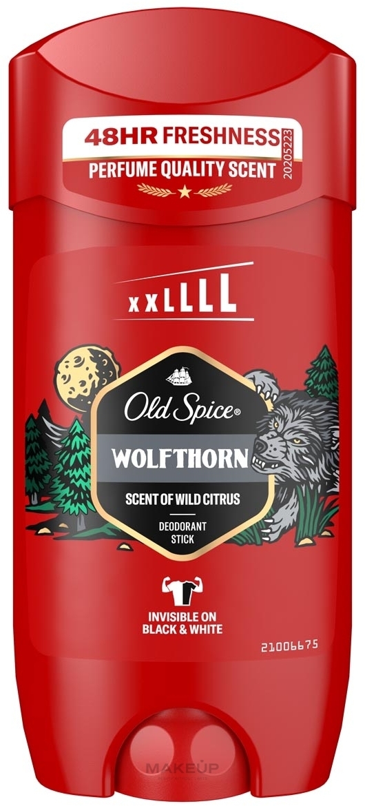 Deostick Aluminiumfreies festes Deo - Old Spice Wolfthorn Deodorant Stick — Bild 85 ml