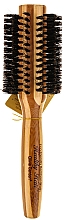 Bambus-Zahnbürste mit Naturborsten 30 mm - Olivia Garden Healthy Hair Boar Eco-Friendly Bamboo Brush — Bild N1