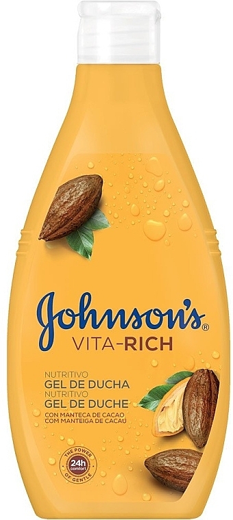 Pflegendes Duschgel mit Kakaobutter - Johnson’s Body Care Vita Rich With Butter Cocoa
