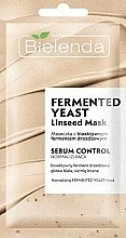 Seboregulierende Gesichtsmaske mit Hefe und Leinsamen - Bielenda Fermented Yeast Linseed Mask — Bild N1
