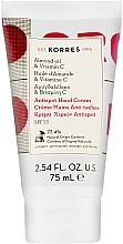 Handcreme gegen Pigmentflecken mit Bio Mandelöl und Vitamin C - Korres Antispot Hand Cream — Bild N1