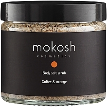 Düfte, Parfümerie und Kosmetik Salz-Körperpeeling mit Kaffee und Orange - Mokosh Cosmetics Body Salt Scrub Coffee & Orange