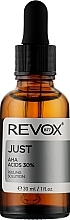 Düfte, Parfümerie und Kosmetik Gesichtspeeling mit 30% AHA-Säuren - Revox Just Aha Acids 30% Peeling Solution