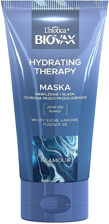 Haarmaske - L'biotica Biovax Glamour Hydrating Therapy — Bild N1