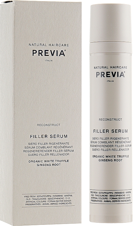 Haarfüller-Serum - Previa White Truffle Filler Serum — Bild N1