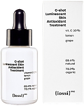 Feuchtigkeitsspendendes und aufhellendes Gesichtsserum mit Vitamin C, Zitrone und Traube - Iossi C-Shot Luminescent Skin Antioxidant Treatment — Bild N2