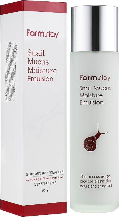 Feuchtigkeitsspendende Gesichtsemulsion - FarmStay Snail Mucus Moisture Emulsion — Bild N1