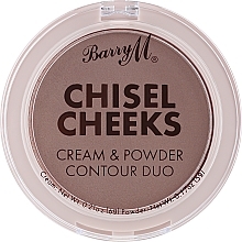 Düfte, Parfümerie und Kosmetik Konturpalette - Barry M Chisel Cheeks Cream & Powder Contour Duo 