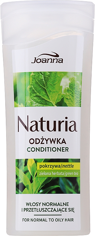 Haarspülung "Brennnessel und grüner Tee" für normales bis fettiges Haar - Joanna Naturia Conditioner With Nettle And Green Tea — Bild N1