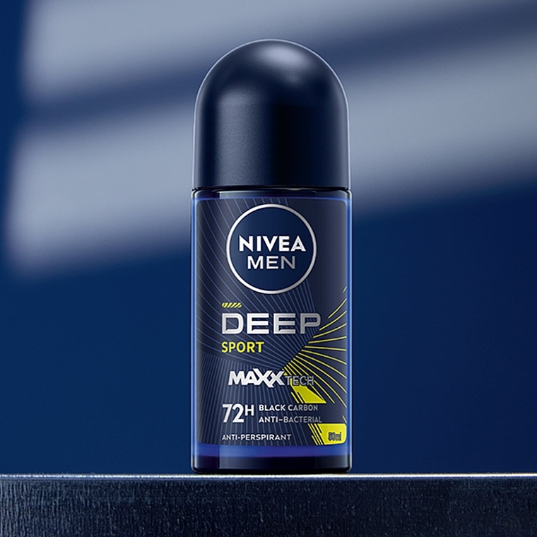 NIVEA MEN Deep Sport Antiperspirant  - Deo Roll-on Antitranspirant — Bild N4
