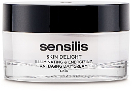 Düfte, Parfümerie und Kosmetik Gesichtscreme für den Tag - Sensilis Skin Delight Illuminating & Energizing Antiaging Day Cream Spf 15