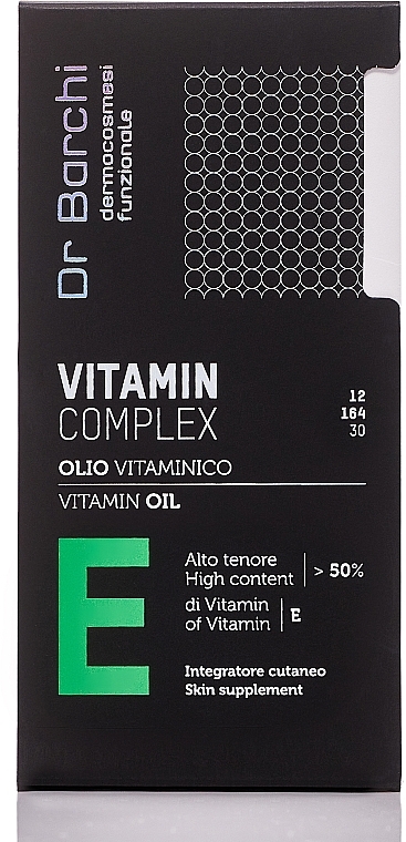 Vitaminöl für Gesicht und Körper - Dr. Barchi Complex Vitamin E (Vitamin Oil) — Bild N3