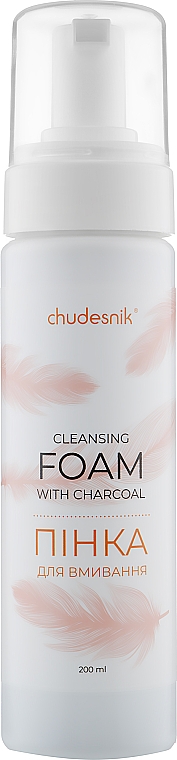 Waschschaum - Chudesnik Cleansing Foam With Charcoal — Bild N1